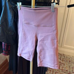 LULULEMON Ribbed bike shorts